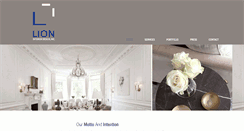 Desktop Screenshot of lion-interiordesign.com